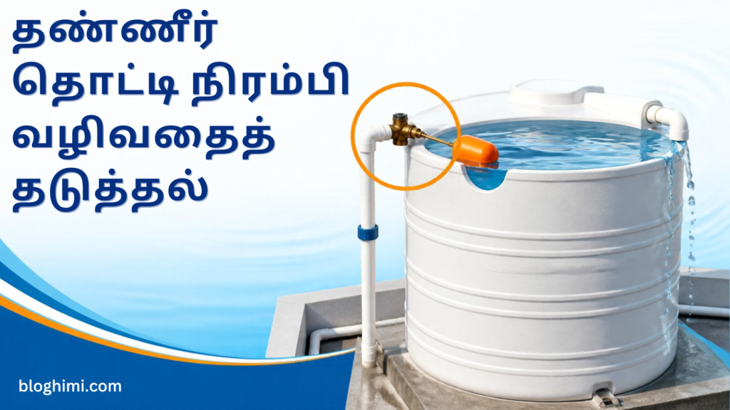 Prevent the water tank from overflowing